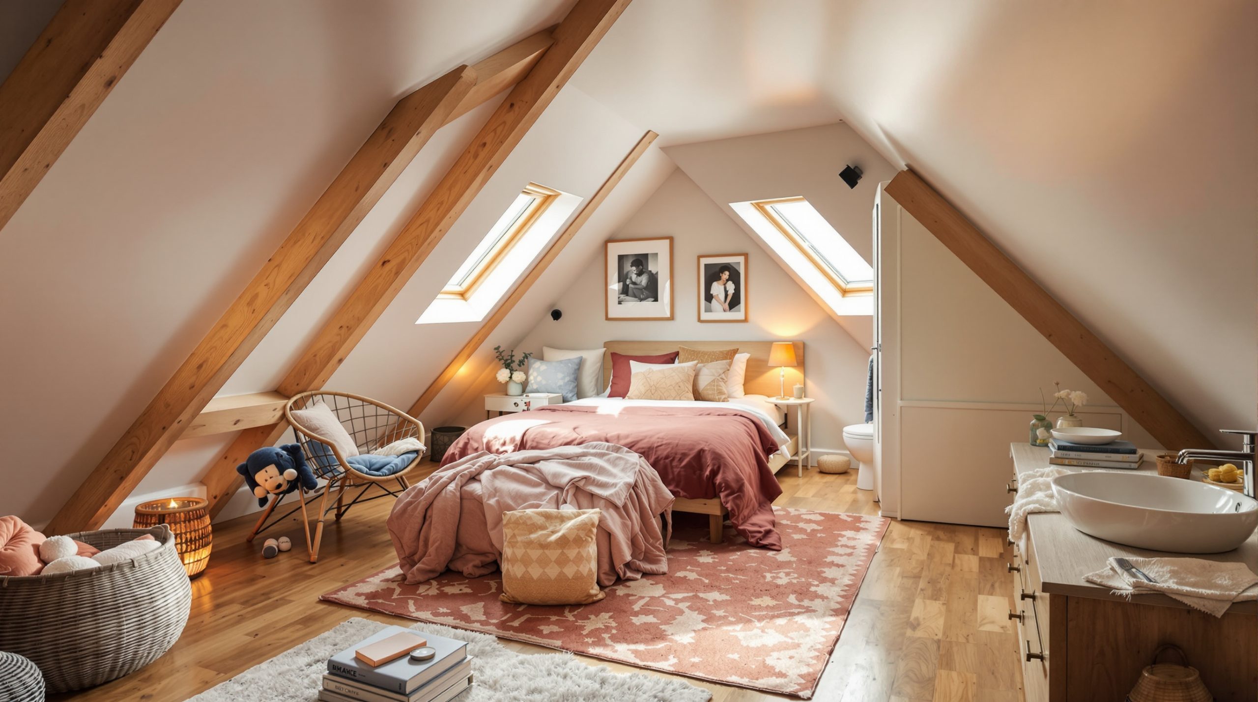 Plan combles 2 chambres 1 salle de bain : astuces d’aménagement efficaces