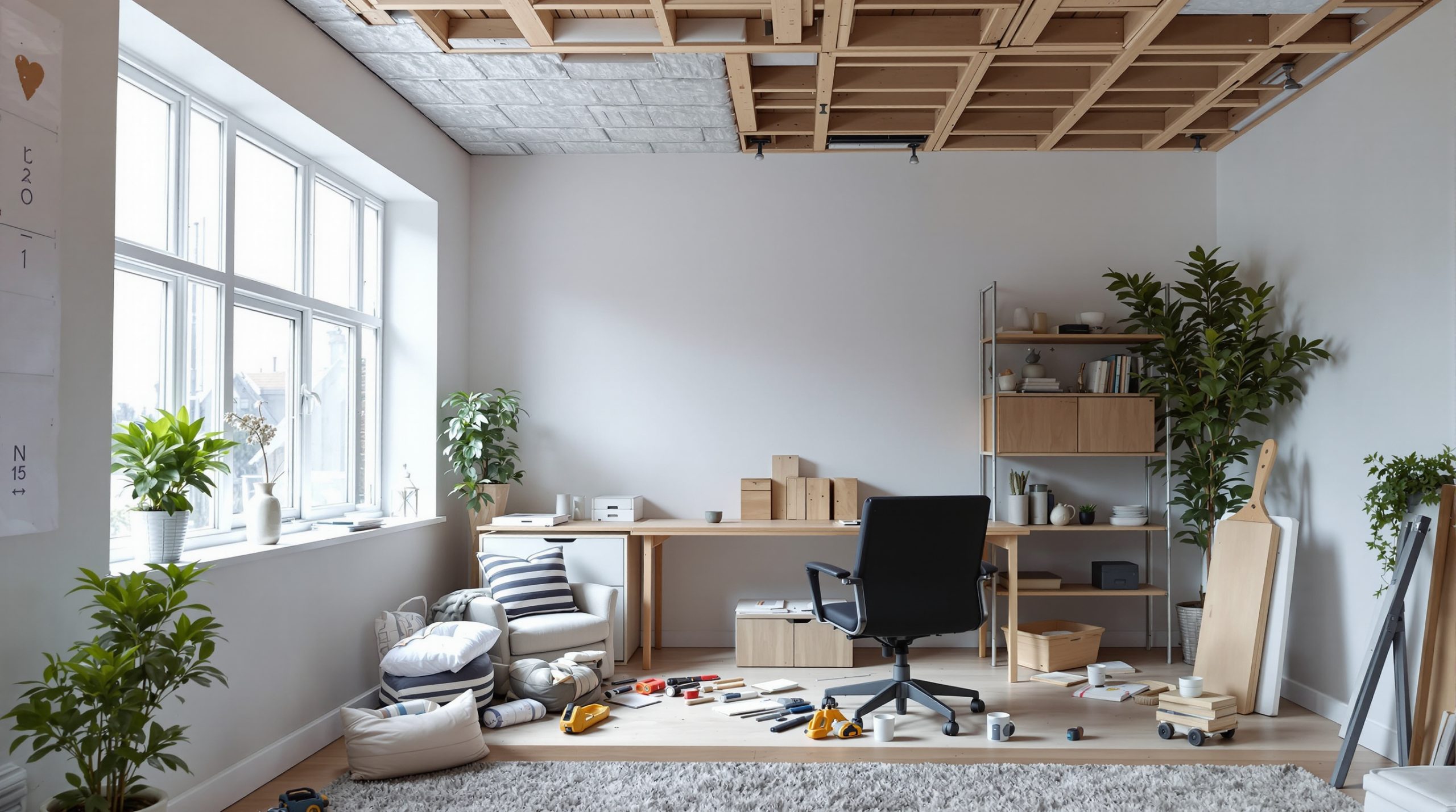 Prix isolation acoustique plafond : tarifs 2024 et solutions efficaces