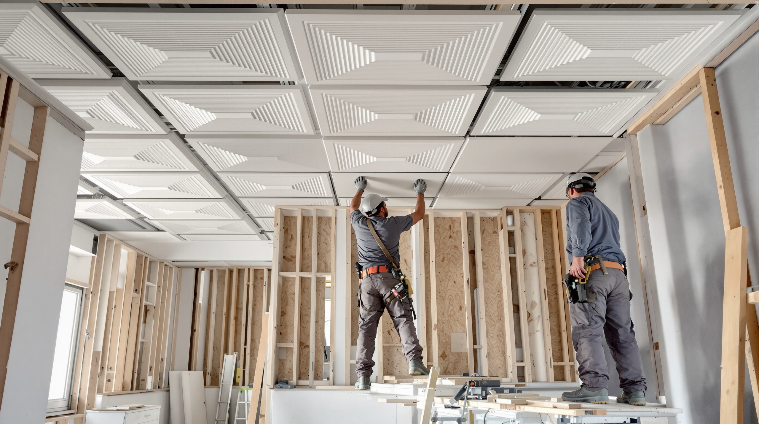 Prix isolation acoustique plafond : tarifs 2024 et solutions efficaces